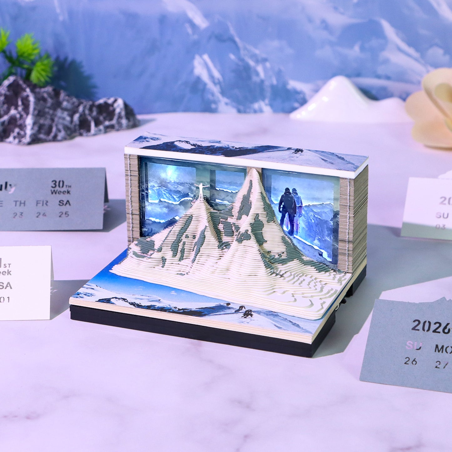 Mount Everest (With Light & Calendar 2027)