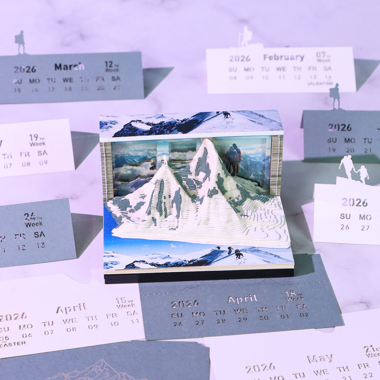 Mount Everest (With Light & Calendar 2027)
