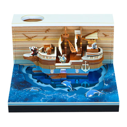 Pirate ship (With Light & Calendar 2027)