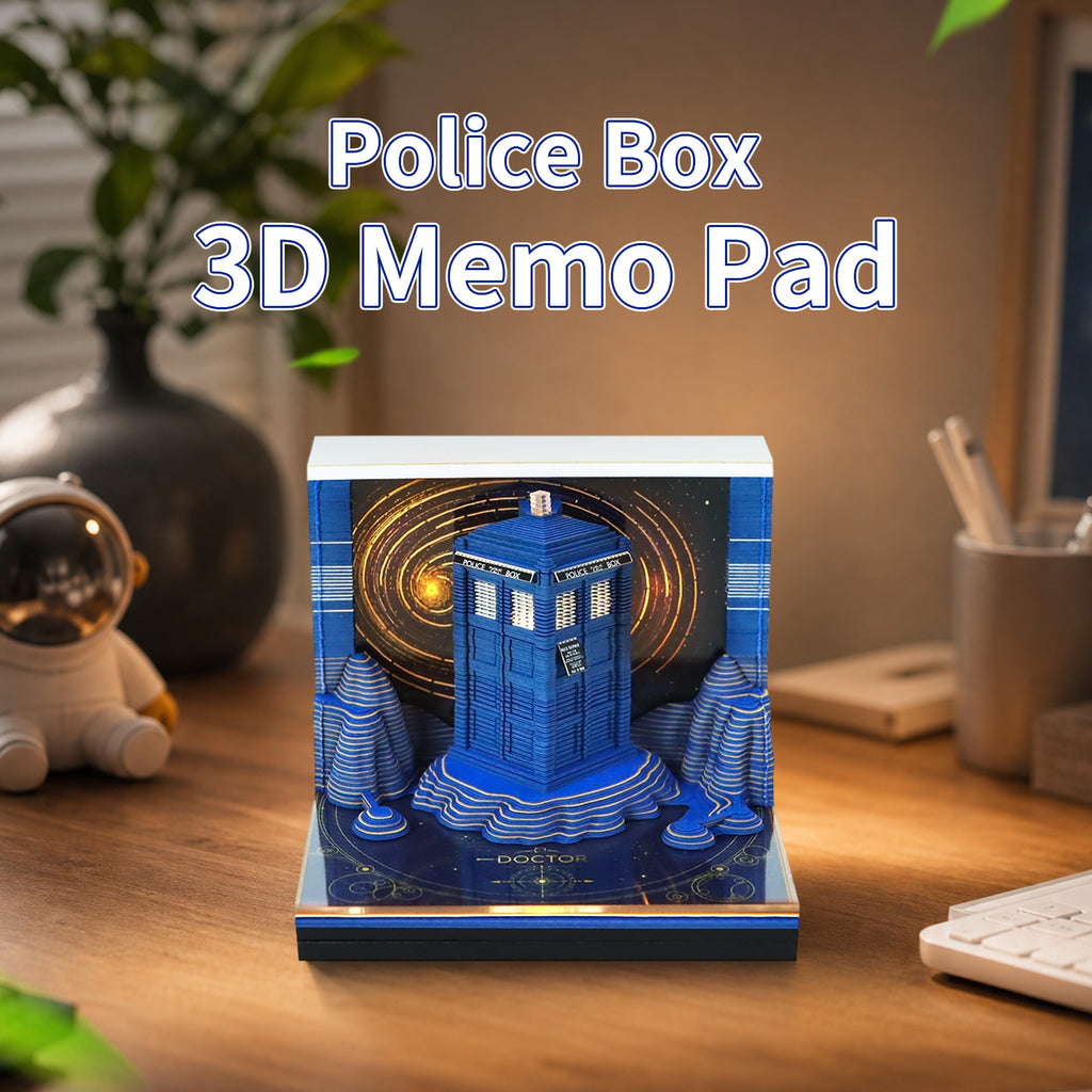 Police Box (With Light & Calendar 2027)