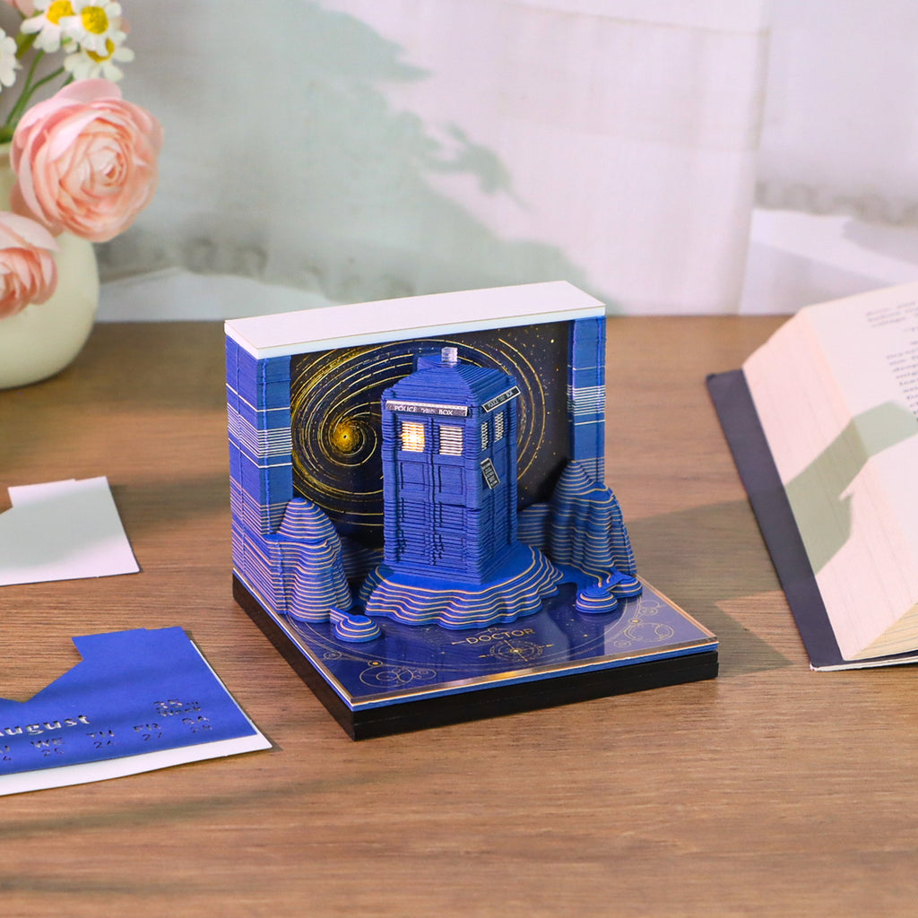 Police Box (With Light & Calendar 2027)