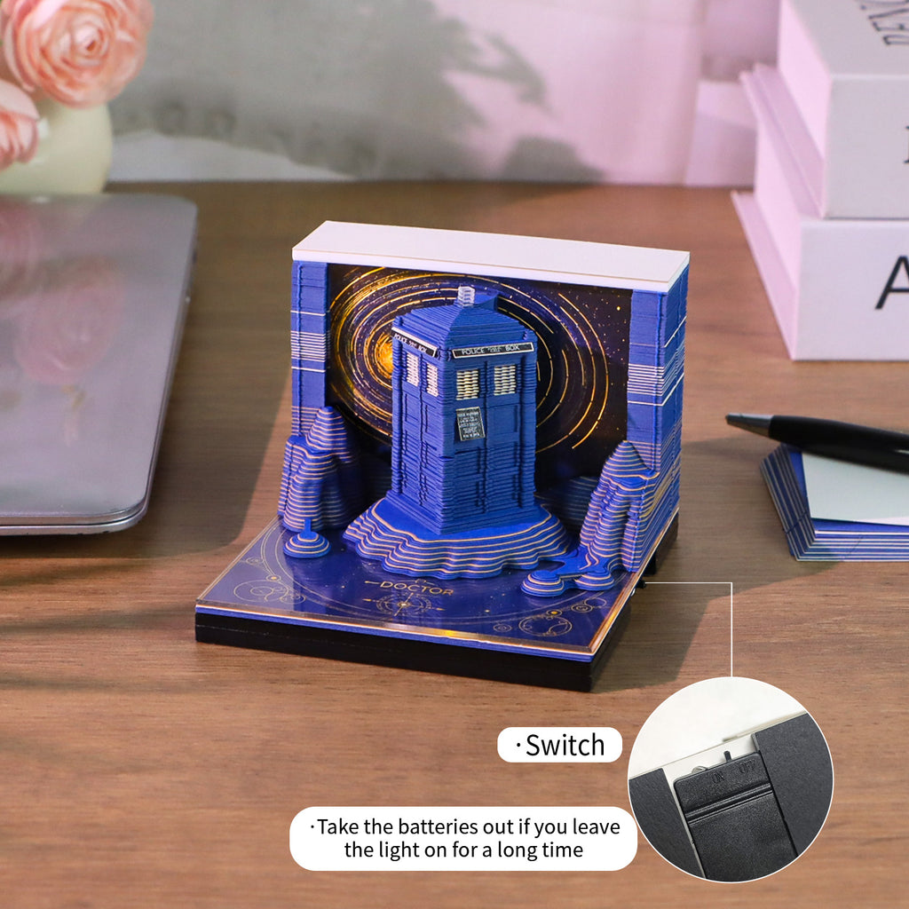 Police Box (With Light & Calendar 2027)