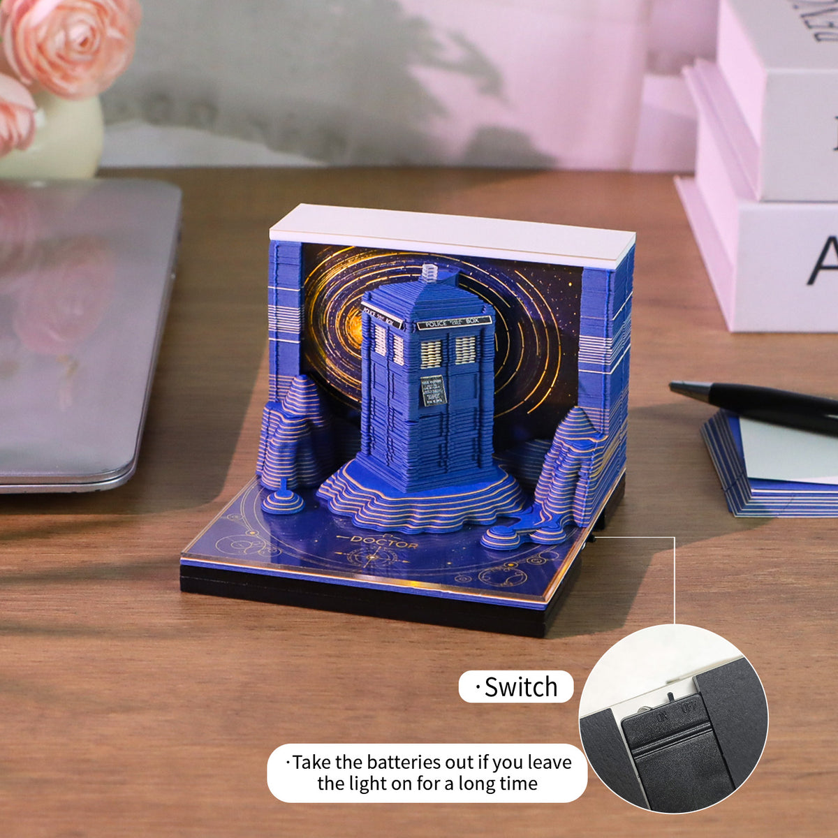 Police Box (With Light & Calendar 2027)