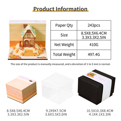 Pumpkin Cottage (With Light & Calendar 2027)