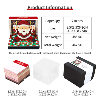 Chubby Santa (With Light & Calendar 2027)