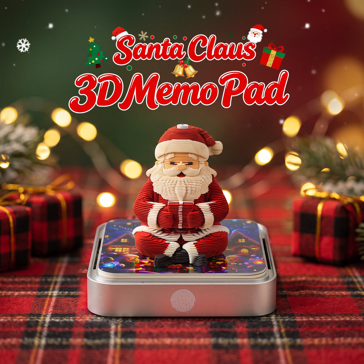 Santa Claus (With Light & Calendar 2027)