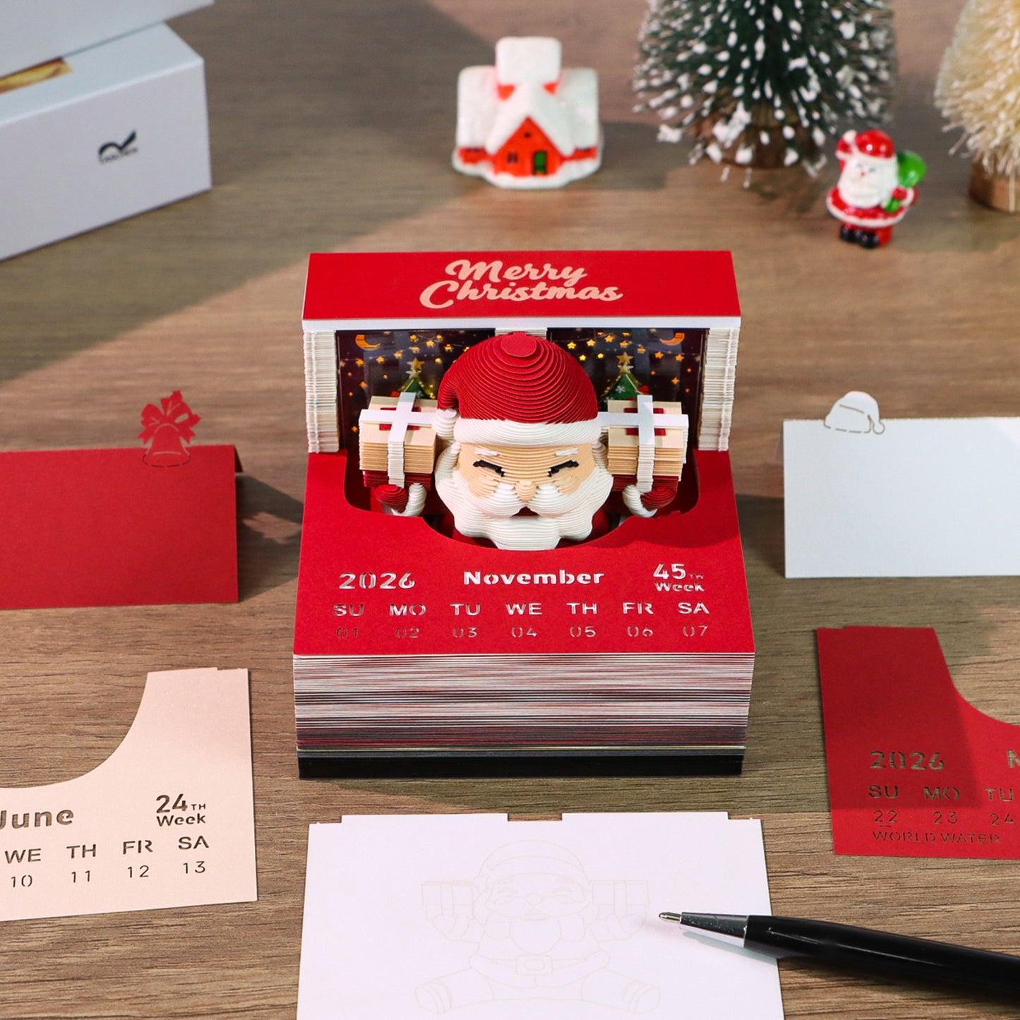 Chubby Santa (With Light & Calendar 2027)