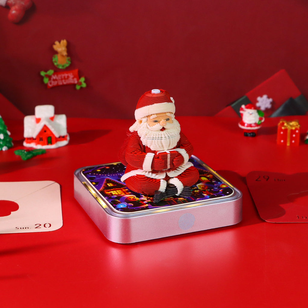 Santa Claus (With Light & Calendar 2027)