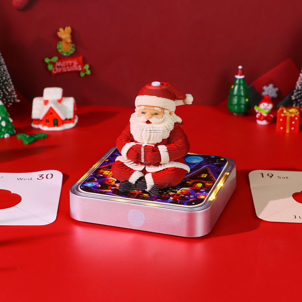 Santa Claus (With Light & Calendar 2027)