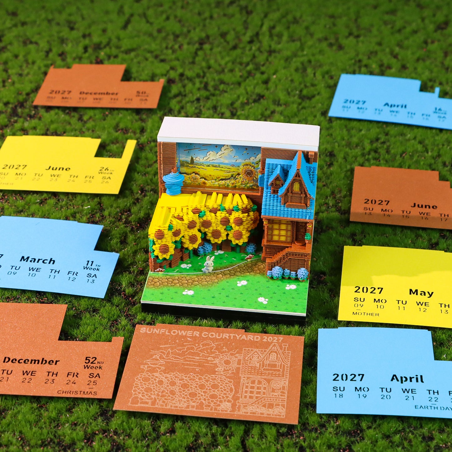 Sunflower Field (With Light & Calendar 2027)