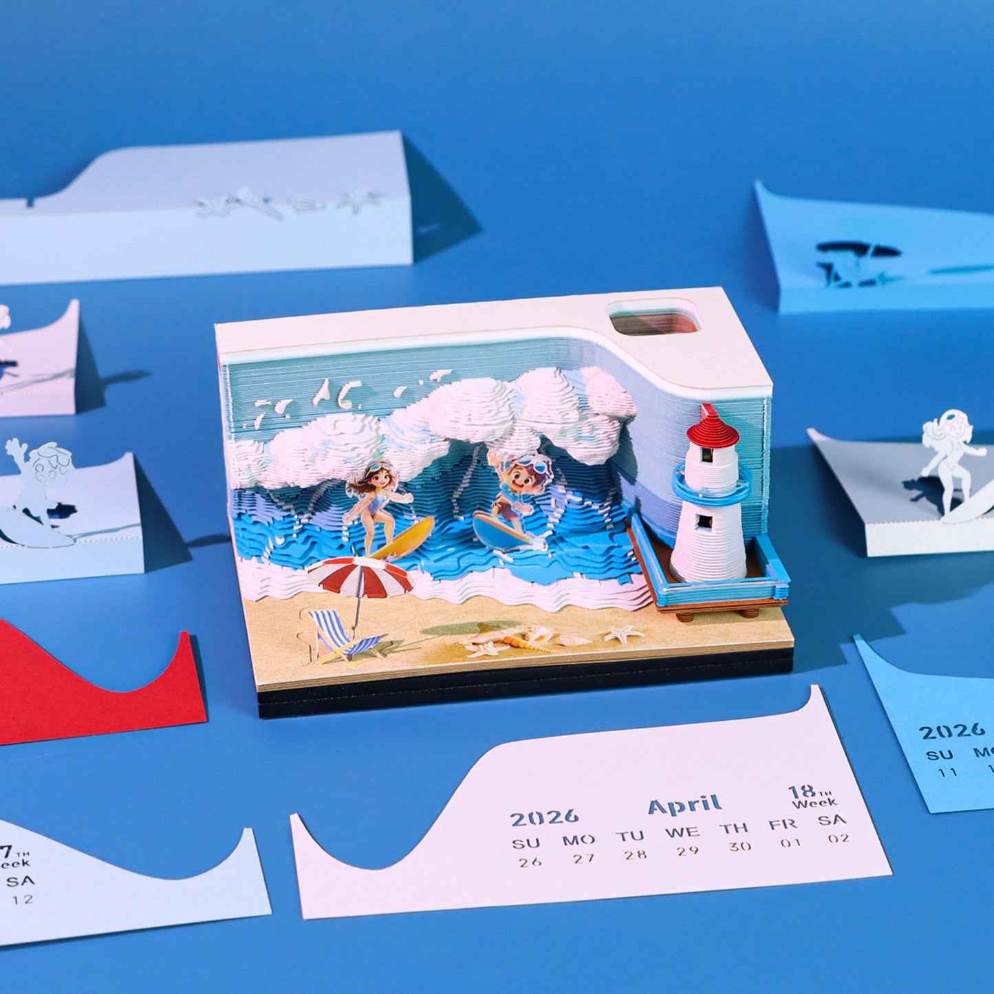 Let's Go Surf (With Light & Calendar 2027)