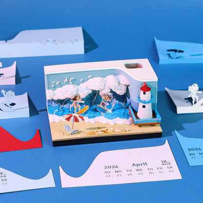 Let's Go Surf (With Light & Calendar 2027)