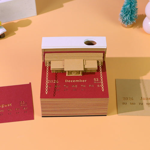 Book Train (With Light & Calendar 2027)