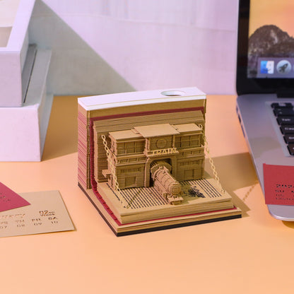 Book Train (With Light & Calendar 2027)